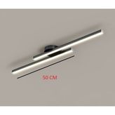 Allians Beyaz LED Lineer Tavan Aydınlatması, 50CM Çubuk, 70CM Toplam Uzunluk - Seçenek 1 - Ahşap