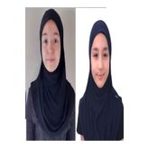 ALLURİNG THE BETTER ONE Bone Pratik Başörtü Eşarp-2 Adet (LACİ-SİYAH)
