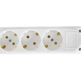 Almera 3'lü Topraklı Klemensli Priz