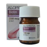 Alopecia Super Potency Biotin 2500 mcg 60 Tablet Saç Bakım Tableti