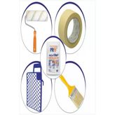 ALPERYAPI Boyacı Seti-5 Parça-duvar-tavan Rulosu+kestirme Fırça+kağıt Bant+