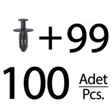 Alpha Auto Part Mercedes için Tampon Klips- 100'lü