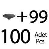 Alpha Auto Part Opel için Kaput İzalatör Klips- 100'lü