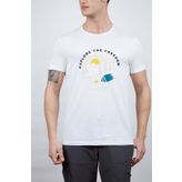 Alpinist Vide Beyaz Erkek T-shirt