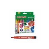Alpıno 12'li Maxi Keçeli Kalem Ar-0006