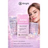 Alright Akne Patch 72 Adet Yaması Şeffaf Acne Patch Pimple Patch Hidrokolloid