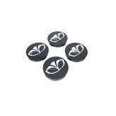 Altaş Siyah 4 Adet 55 mm Daewoo Kromlu Geçme Jant Göbeği