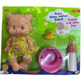 Altını Islatan Sesli Bebeğim 26 cm - Sarı