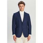 Altınyıldız Classics Erkek Lacivert Slim Fit Dar Kesim Mono Yaka Torba Cepli Blazer Ceket - 48-6N