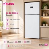 Altus Çift Kapılı Buzdolabı 630 L Kapasite No Frost Elektronik Göstergeli E Enerji Sınıfı