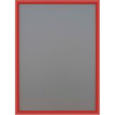 Alüminyum Açılır Kapanır Çerçeve Gönye Köşe - B2 - 50 x 70 cm - Kırmızı - 25MM