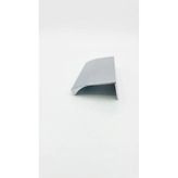 Alüminyum Kulp Radüslü Arkadan Vidalı Krom 10 Cm