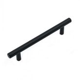 Alüminyum Paslanmaz Mat Siyah 96 Mm Mobilya Kulp Çap :12 Mm
