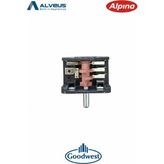 Alveus 4 Kademli Şalter Komütatör