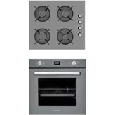 Alveus GLS640 - MFA627 Gri 2'li Ankastre Set