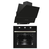 Alveus İnci MFA 614 - MOD 3000 2'li Siyah Ankastre Set