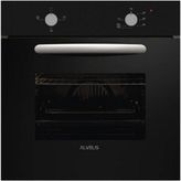 Alveus Mfa 604M BL 3 Programlı Siyah Ankastre Fırın