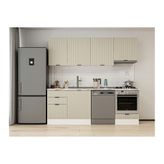 Alvinka 230X210 Cm Mbr_B Mutfak Dolabı, Kumtaşı Suntalam