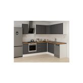 Alvinka 250 200X222 Cm Mbr_C Köşe Mutfak Dolabı, Antrasit Suntalam
