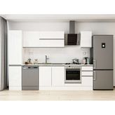 Alvinka 285X210 cm High Gloss Mutfak Dolabı MB-E80B45S40-2 Beyaz - Suntalam