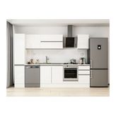 Alvinka 285X210 Cm Mutfak Dolabı, Mb E80B40S45 2 Beyaz Suntalam