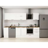 Alvinka 290X210 cm Klasik Mebran Mutfak Dolabı M-E80S40S50-2 Beyaz - Suntalam