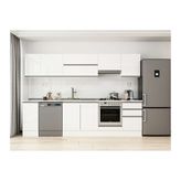 Alvinka 290X210 Cm Mutfak Dolabı, M E80S40S50 1 Beyaz Suntalam