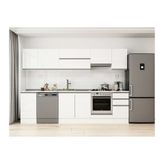Alvinka 290X210 Cm Mutfak Dolabı, M E80S45S45 1 Beyaz Suntalam