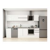 Alvinka 290X210 Cm Mutfak Dolabı, M E80S45S45 2 Beyaz Suntalam