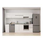 Alvinka 290X210 Cm Mutfak Dolabı, M E90S40S40 1 Beyaz Suntalam