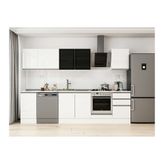 Alvinka 295X210 Cm Mutfak Dolabı, M E80S45S50 3 Beyaz Suntalam