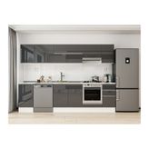 Alvinka 295X210 Cm Mutfak Dolabı, M E90S45S40 1 Antrasit Suntalam