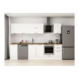 Alvinka 300X210 Cm Klasik Mebran Mutfak Dolabı, M E90S45S45 2 Mebran Beyaz Suntalam