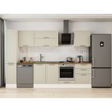 Alvinka 300X210 cm Klasik Mebran Mutfak Dolabı MB-E80B40S60-2 Kumtaşı - Suntalam