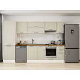 Alvinka 300X210 cm Klasik Mebran Mutfak Dolabı MB-E80B60S40-1 Kumtaşı - Suntalam