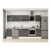 Alvinka 300X210 Cm Mutfak Dolabı, M E80S50S50 2 Antrasit Suntalam