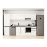 Alvinka 300X210 Cm Mutfak Dolabı, Mb E80B50S50 1 Beyaz Suntalam