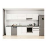 Alvinka 310X210 Cm Mutfak Dolabı, M E80S50S60 1 Beyaz Suntalam