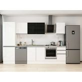 Alvinka 315X210 cm High Gloss Mutfak Dolabı MB-E90B60S45-3 Beyaz - Suntalam