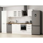 Alvinka 315X210 cm Klasik Mebran Mutfak Dolabı MB-E90B60S45-3 Beyaz - Suntalam