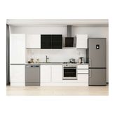Alvinka 315X210 Cm Mutfak Dolabı, Mb E90B60S45 3 Beyaz Suntalam