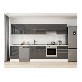 Alvinka 320X210 Cm Mutfak Dolabı, M E90S50S60 1 Antrasit Suntalam