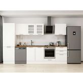 Alvinka 330X210 cm Klasik Mebran Mutfak Dolabı MB-E90B60S60-3 Beyaz - Suntalam