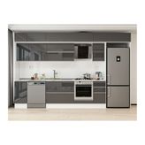Alvinka 360X240 Cm Mutfak Dolabı, Mb E80S40S40 2 Antrasit Suntalam