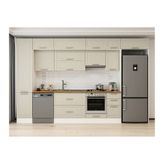 Alvinka 365X240 Cm Klasik Mebran Mutfak Dolabı, Mbb E80B45S40 1 Mebran Kumtaşı Suntalam