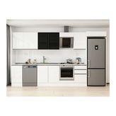 Alvinka 375X222 Cm Mutfak Dolabı, Mb E80S45S50 3 Beyaz Suntalam