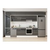 Alvinka 380X240 Cm Mutfak Dolabı, Mbb E80B50S50 1 Antrasit Suntalam