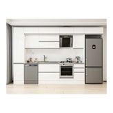 Alvinka 380X240 Cm Mutfak Dolabı, Mbb E90B45S45 2 Beyaz Suntalam