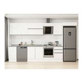 Alvinka 385X222 Cm Mutfak Dolabı, Mb E90S45S50 2 Beyaz Suntalam