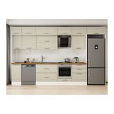 Alvinka 390X240 Cm Klasik Mebran Mutfak Dolabı, Mb E90S40S60 2 Mebran Kumtaşı Suntalam
